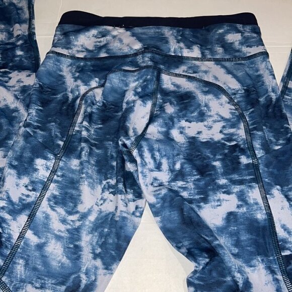 Lululemon Speed Tight III *All Full-On Luxtreme tie dye full length Blue size 2 - Picture 9 of 16